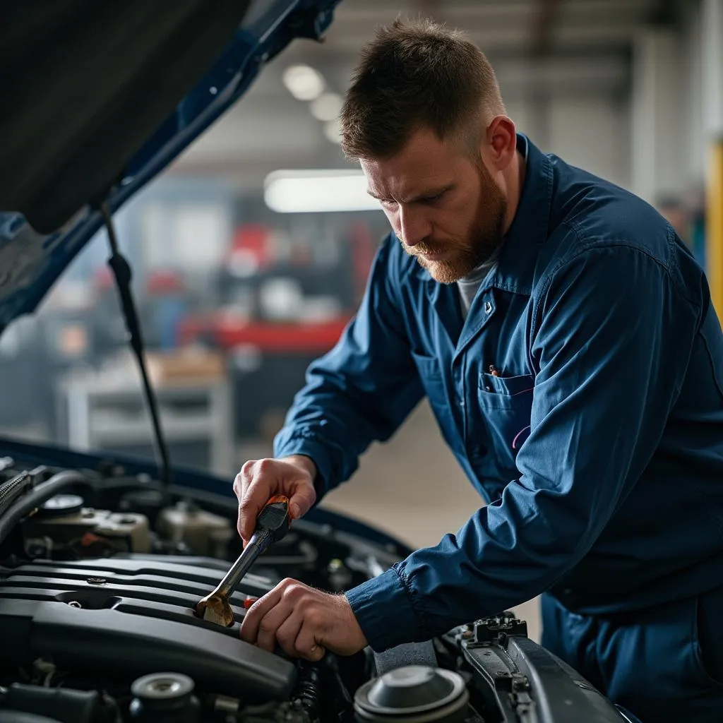 Reparación de motor